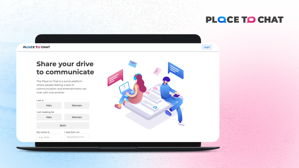 PlaceToChat Registration